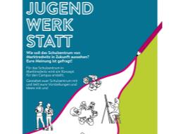 Plakat Jugendwerkstatt Masterplan Schulzentrum ZWK